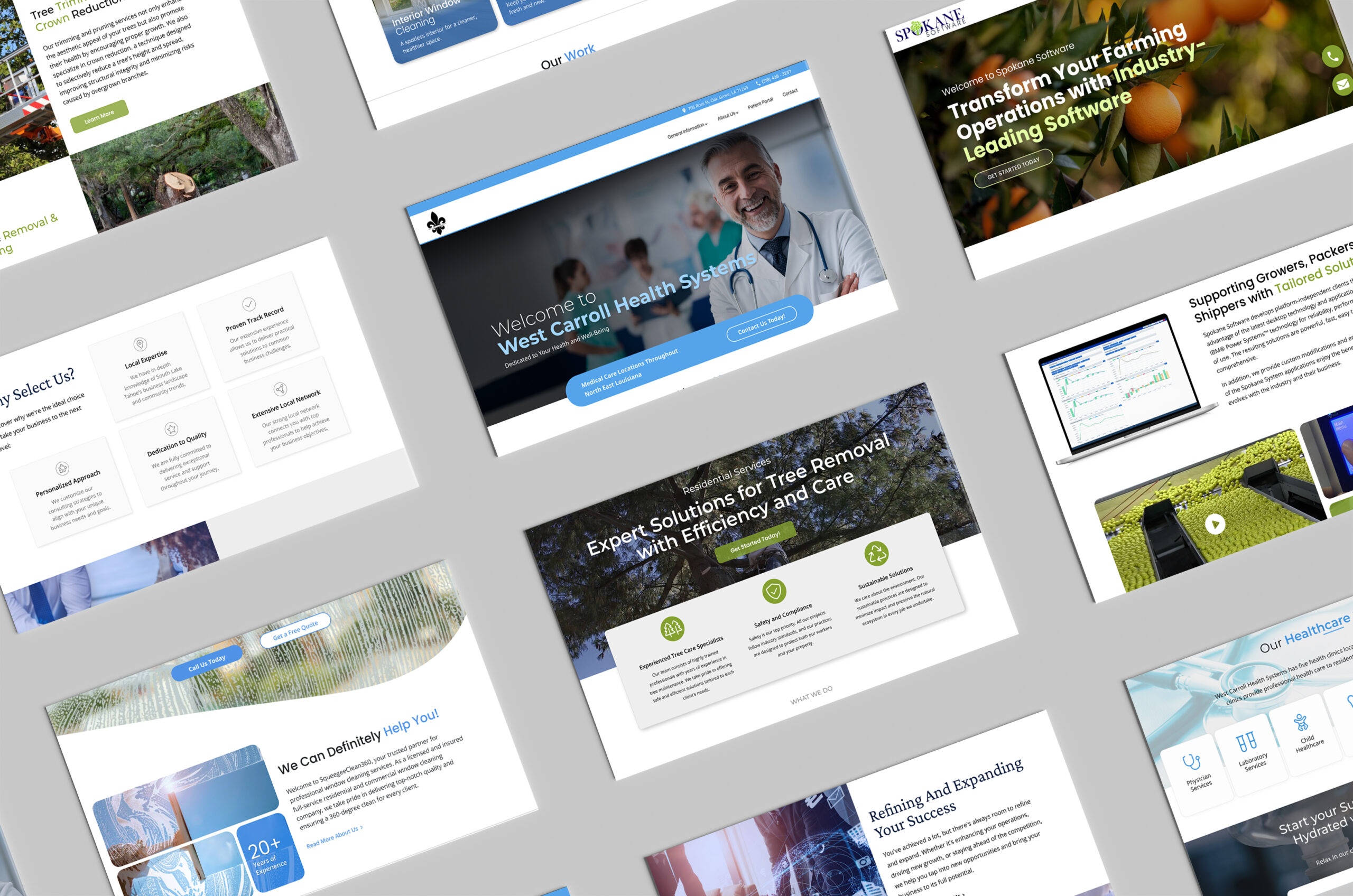BMI SmartCloud website portfolio showcase